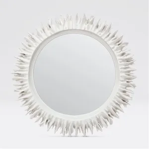 Made Goods Serrat Serrated Coral Mirror