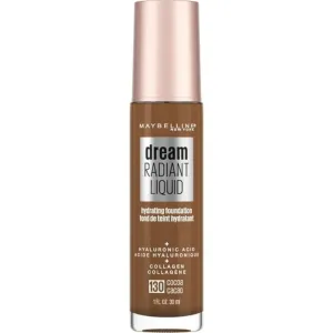 Maybelline Dream Radiant Liquid Foundation Makeup, 130 Cocoa, 1 fl oz