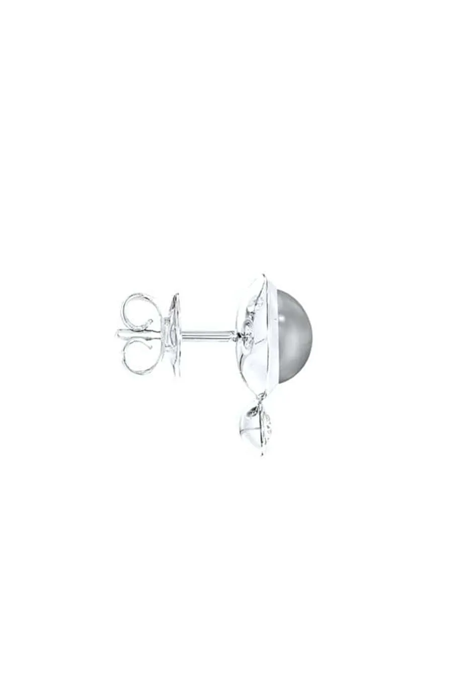 Moonstone Bouton Earrings
