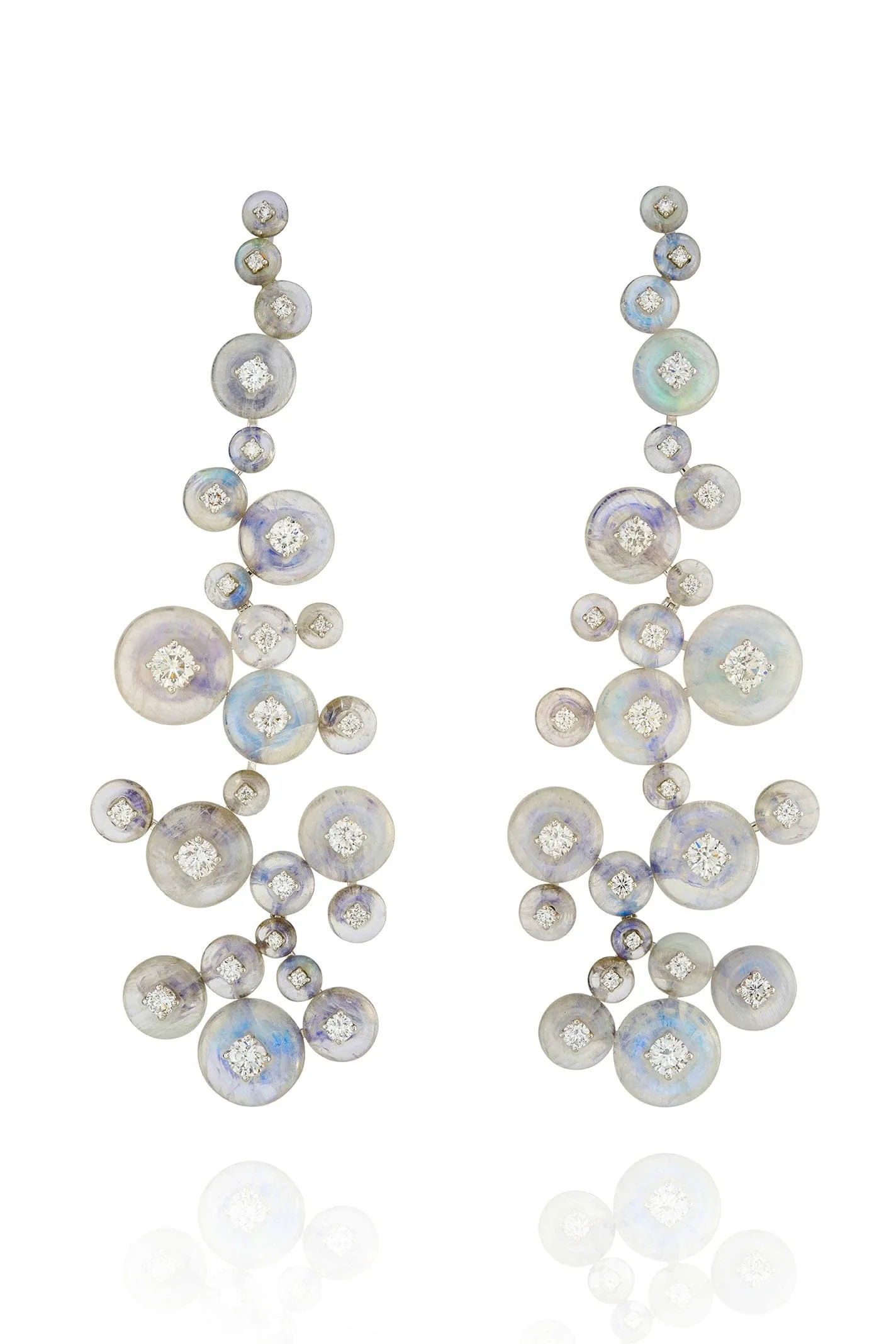 Moonstone Nebula Earrings