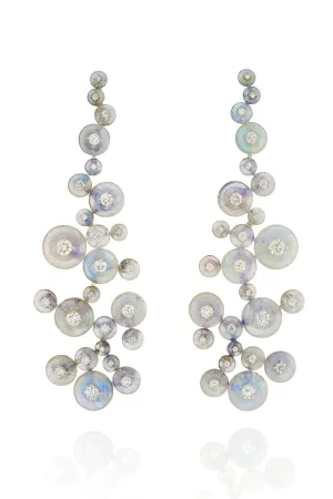 Moonstone Nebula Earrings