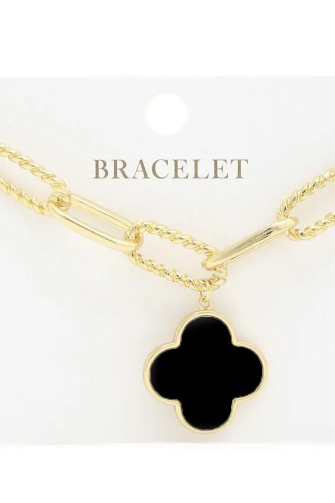 Moroccan Shape Charm Bracelet