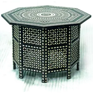 Moroccan Style Mother Of Pearl Coffee Table