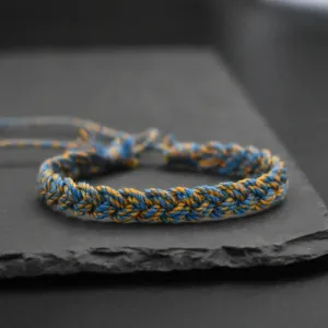 Multi-Color Tibetan Buddhist Bracelet for Yoga & Friendship