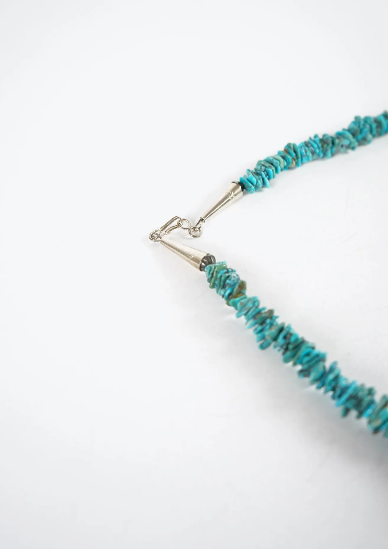 Native Indian Turquoise Disk Necklace