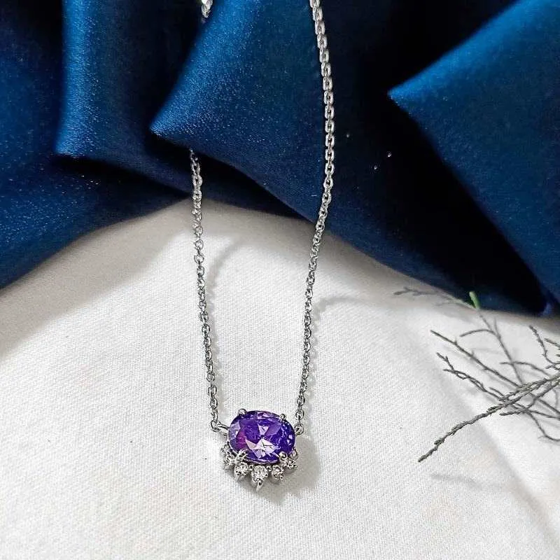 Oval Amethyst Queen's Necklace