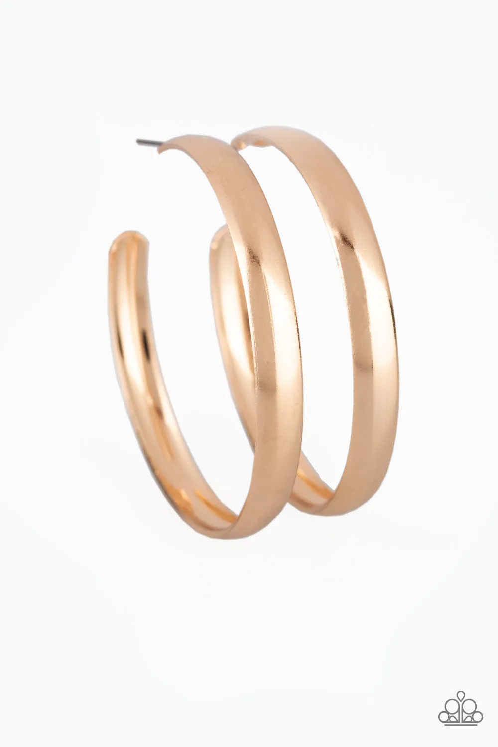 Paparazzi A Double Feature Earrings Gold