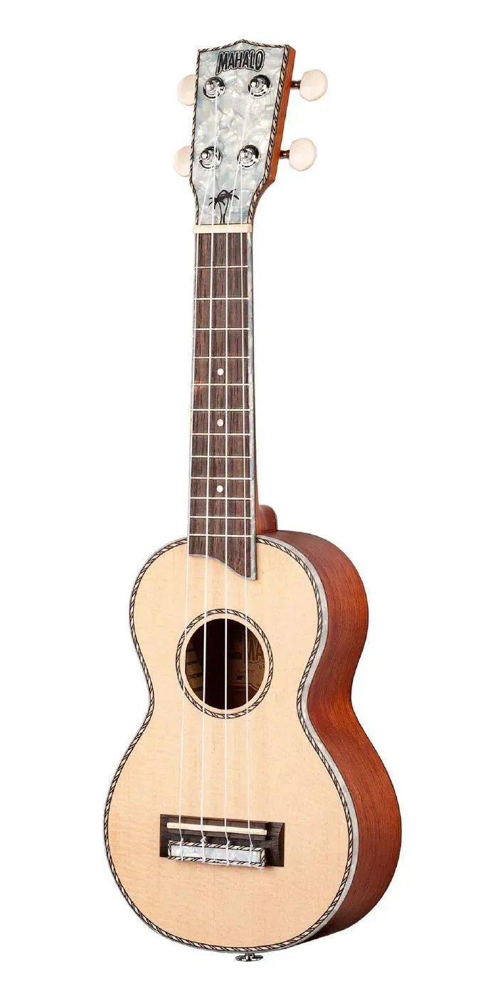 Pearl Series Solid Spruce Top - Soprano - Nat. Satin