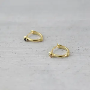 Petite dreamer sleeper Earring (single) - 14K/ 18K Gold