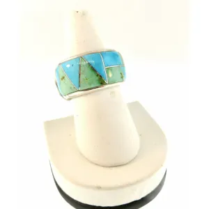 Peyote Bird Designs Chunky Wide Inlay Zig Zag Band