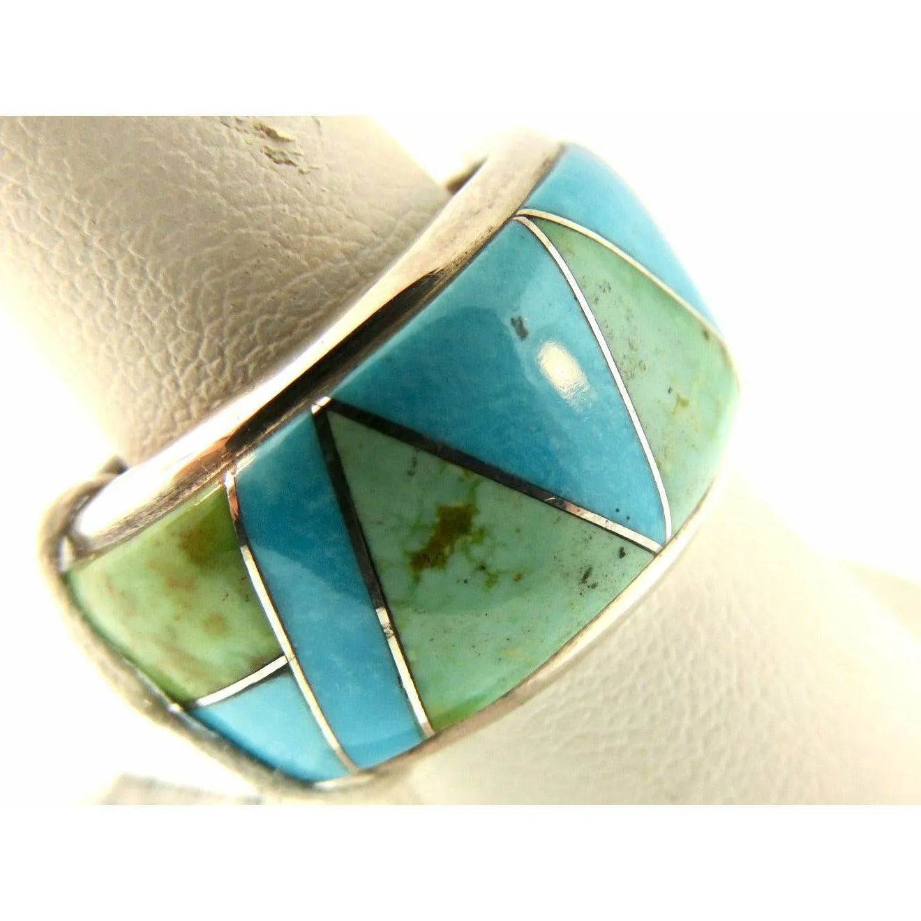 Peyote Bird Designs Chunky Wide Inlay Zig Zag Band