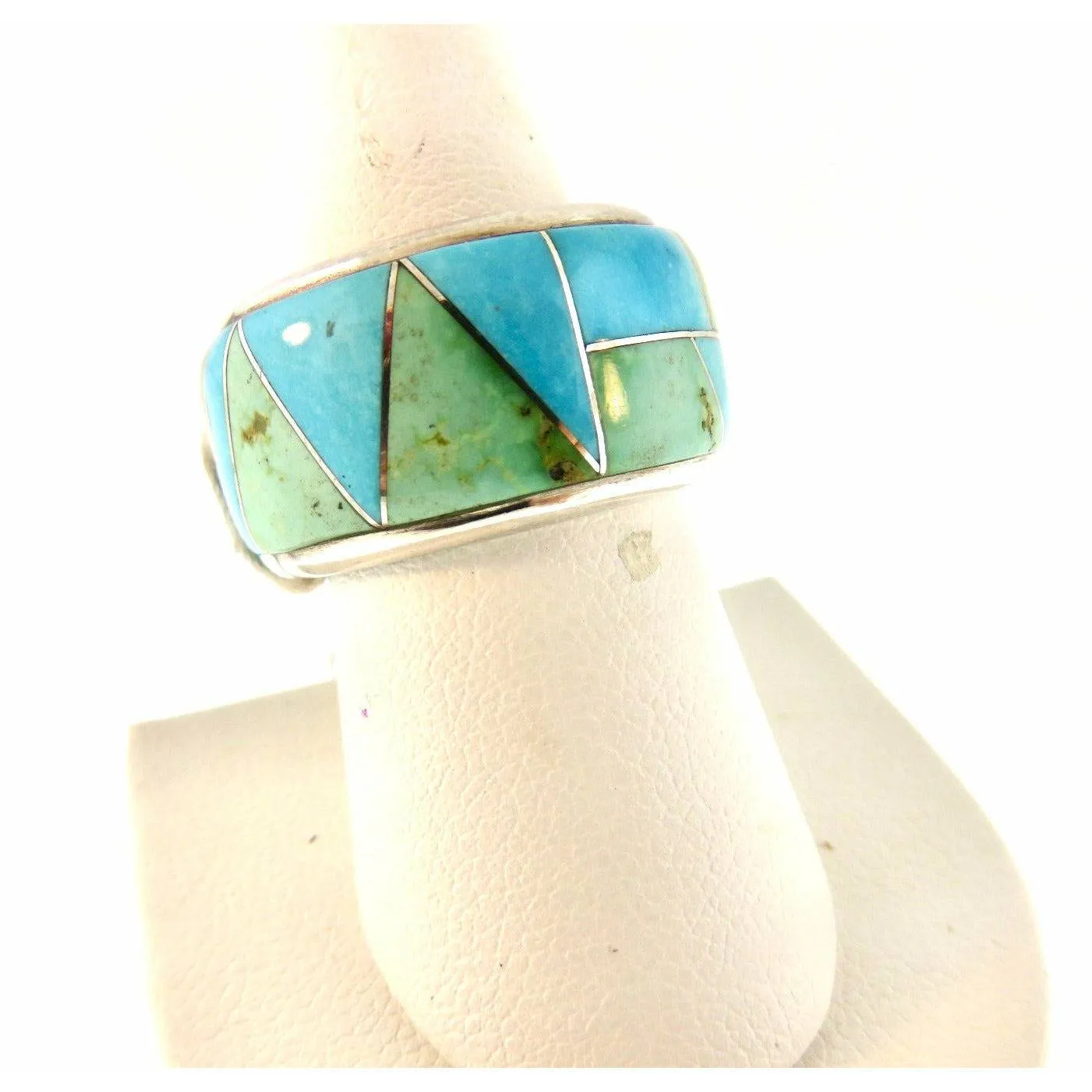 Peyote Bird Designs Chunky Wide Inlay Zig Zag Band