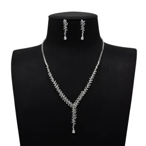 Radiant Cascade Sterling Silver Set