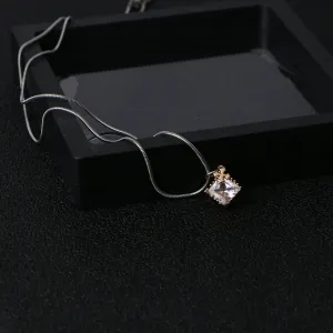 Radiant Cross Diamond Pendant