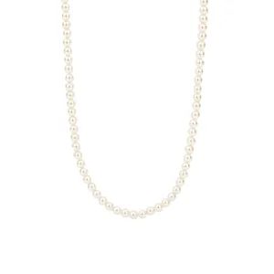 Radiant Pearl 4mm Bead Necklace