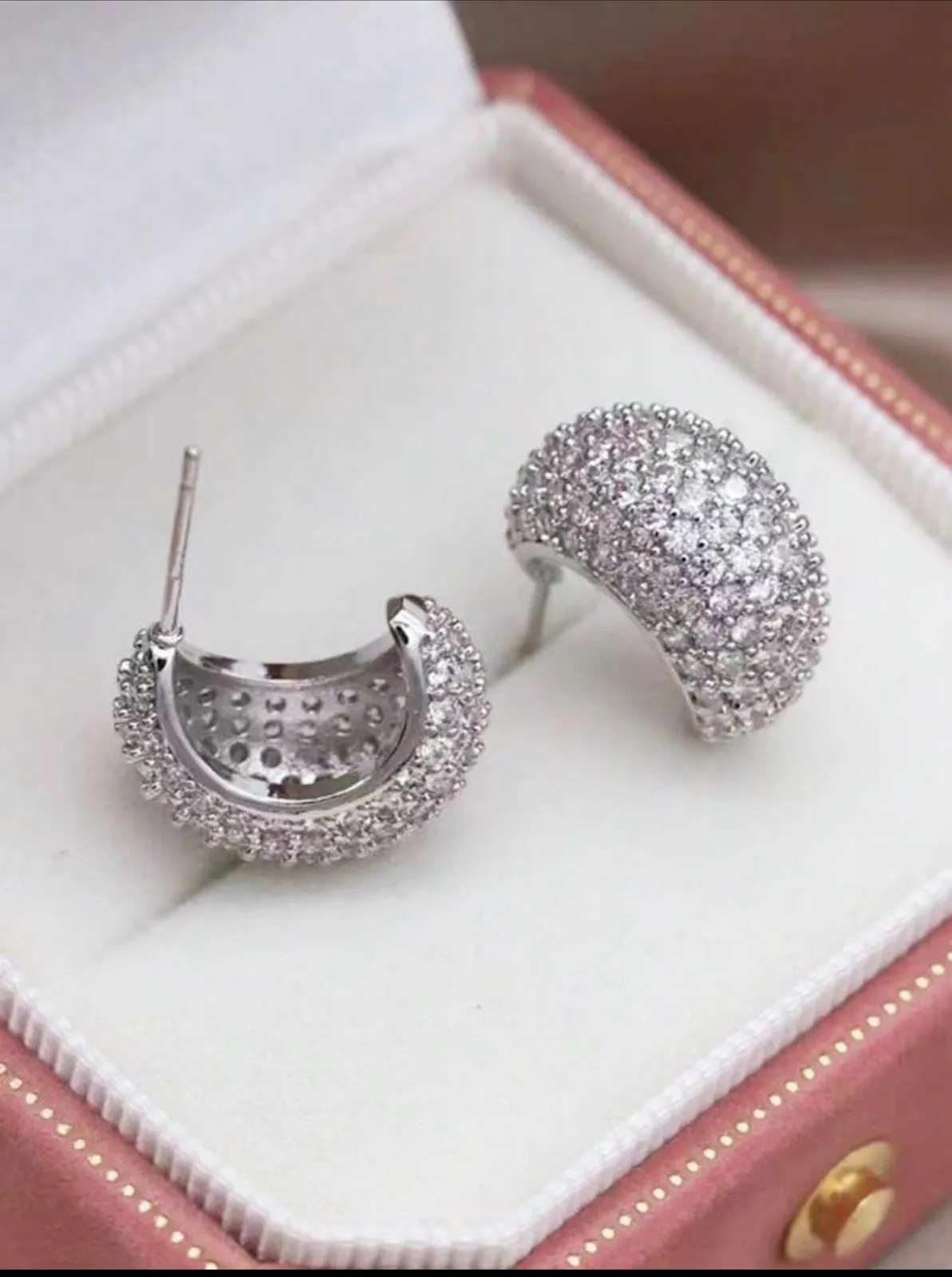 Radiant Sparkle Teardrop Earrings