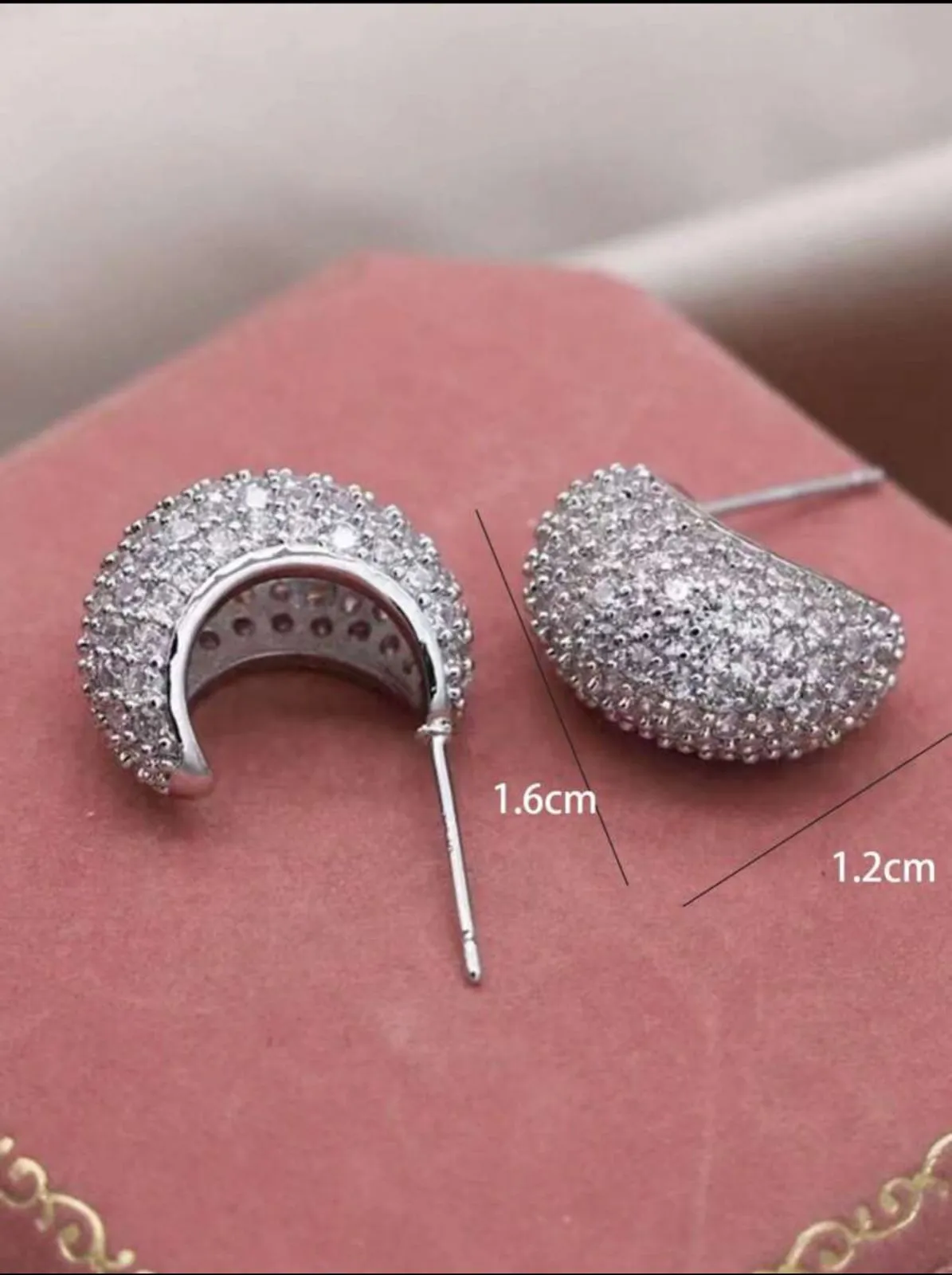 Radiant Sparkle Teardrop Earrings