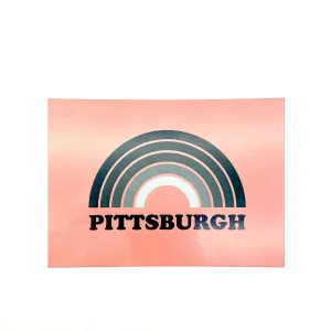 Rainbow Postcard