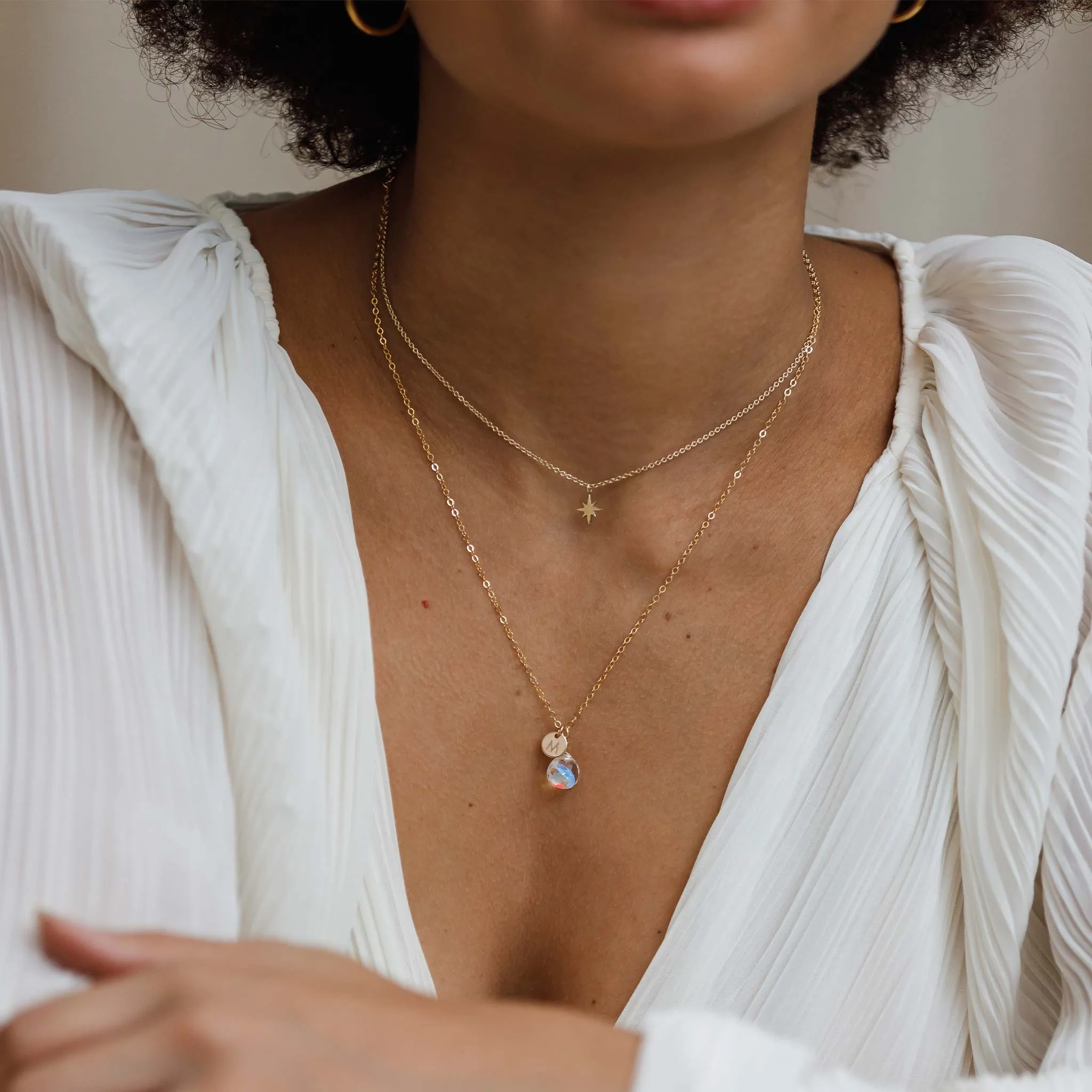 Rainbow Quartz Pendant Necklace
