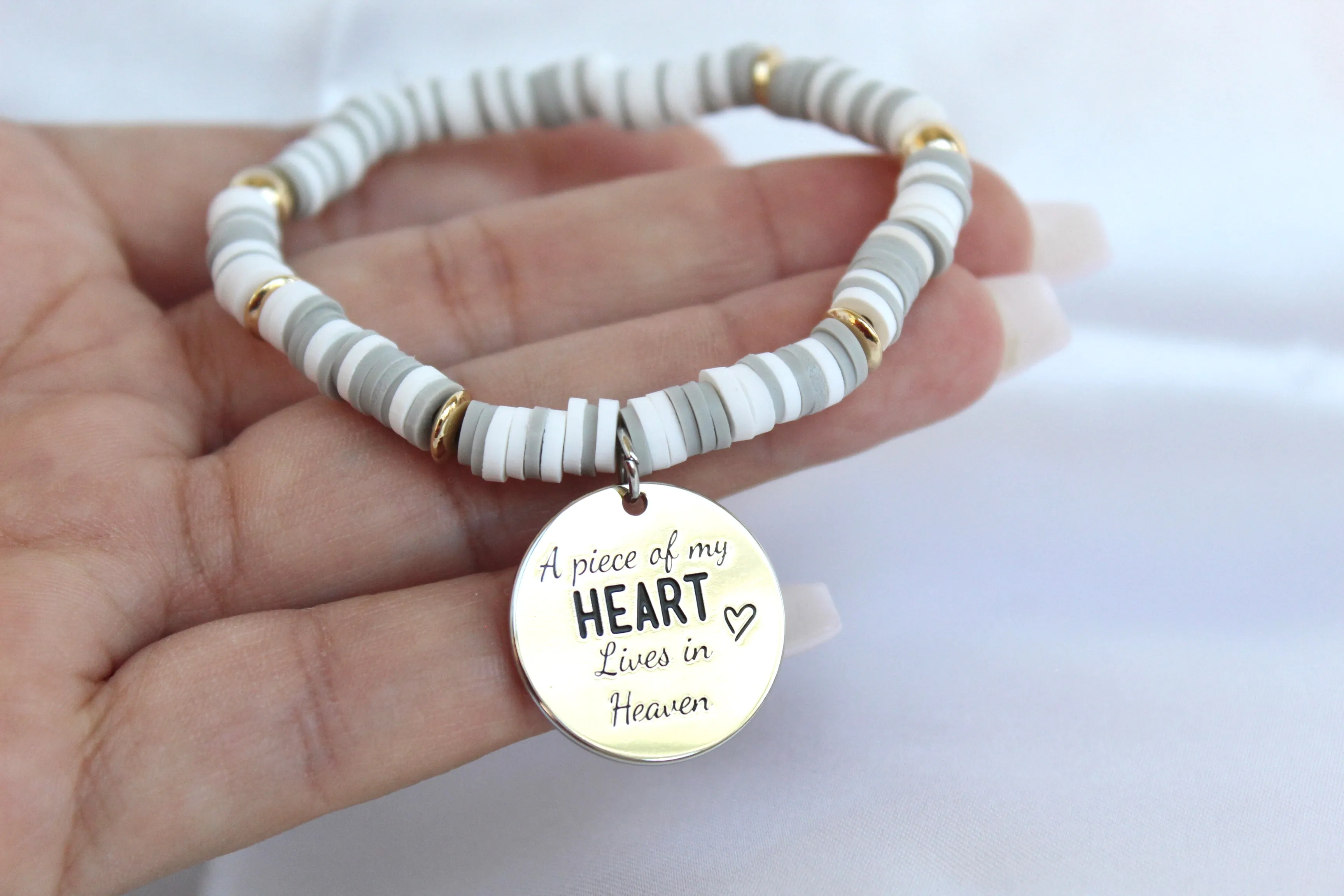 Remember me - Memorial Bracelet in Earl Gray