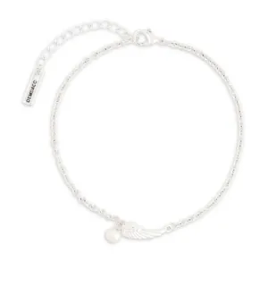 Silver Dainty Wing Bracelet