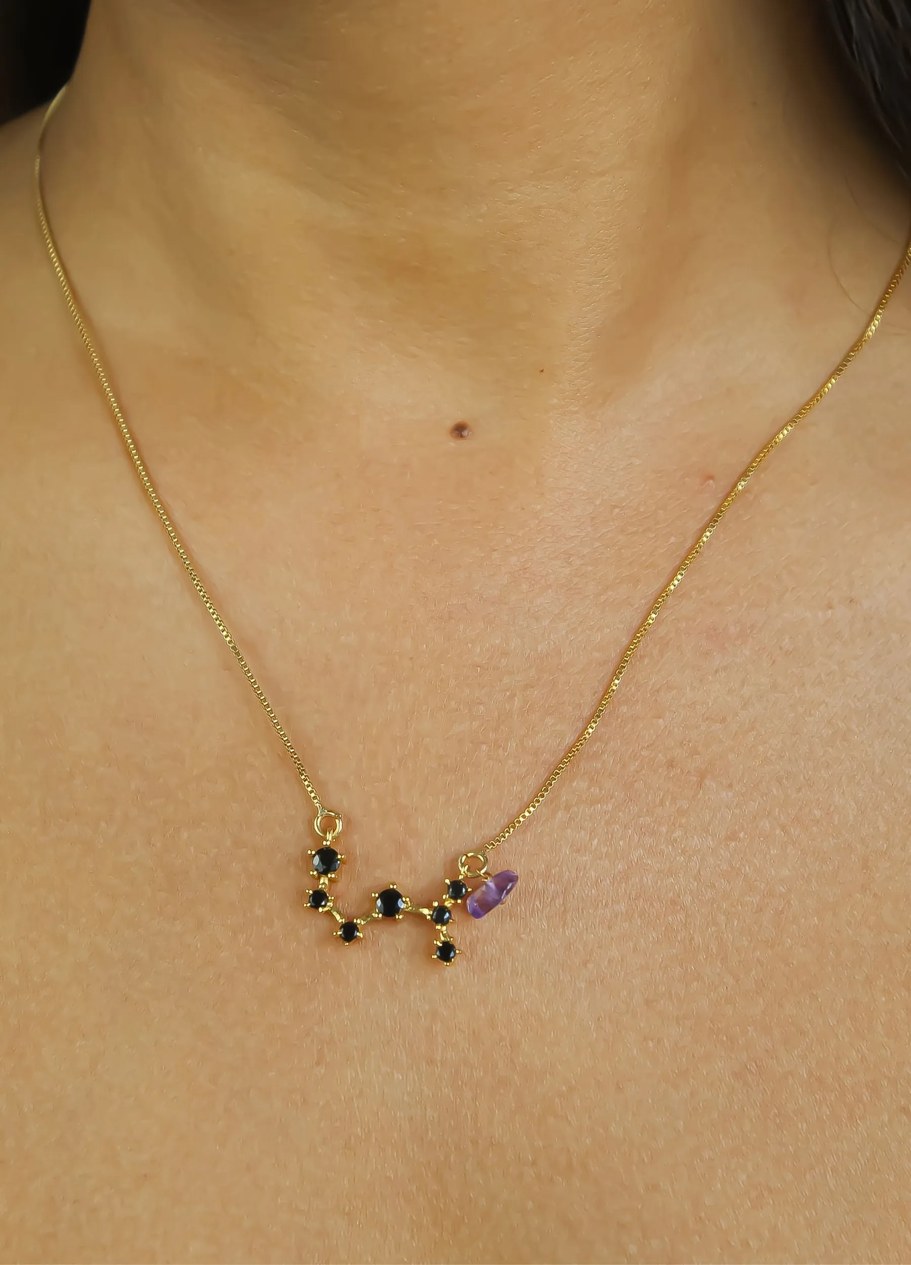 Star Sagittarius Zodiac Necklace
