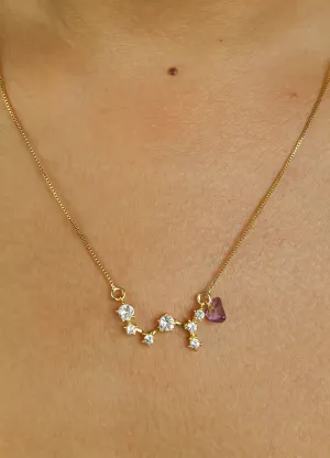 Star Sagittarius Zodiac Necklace
