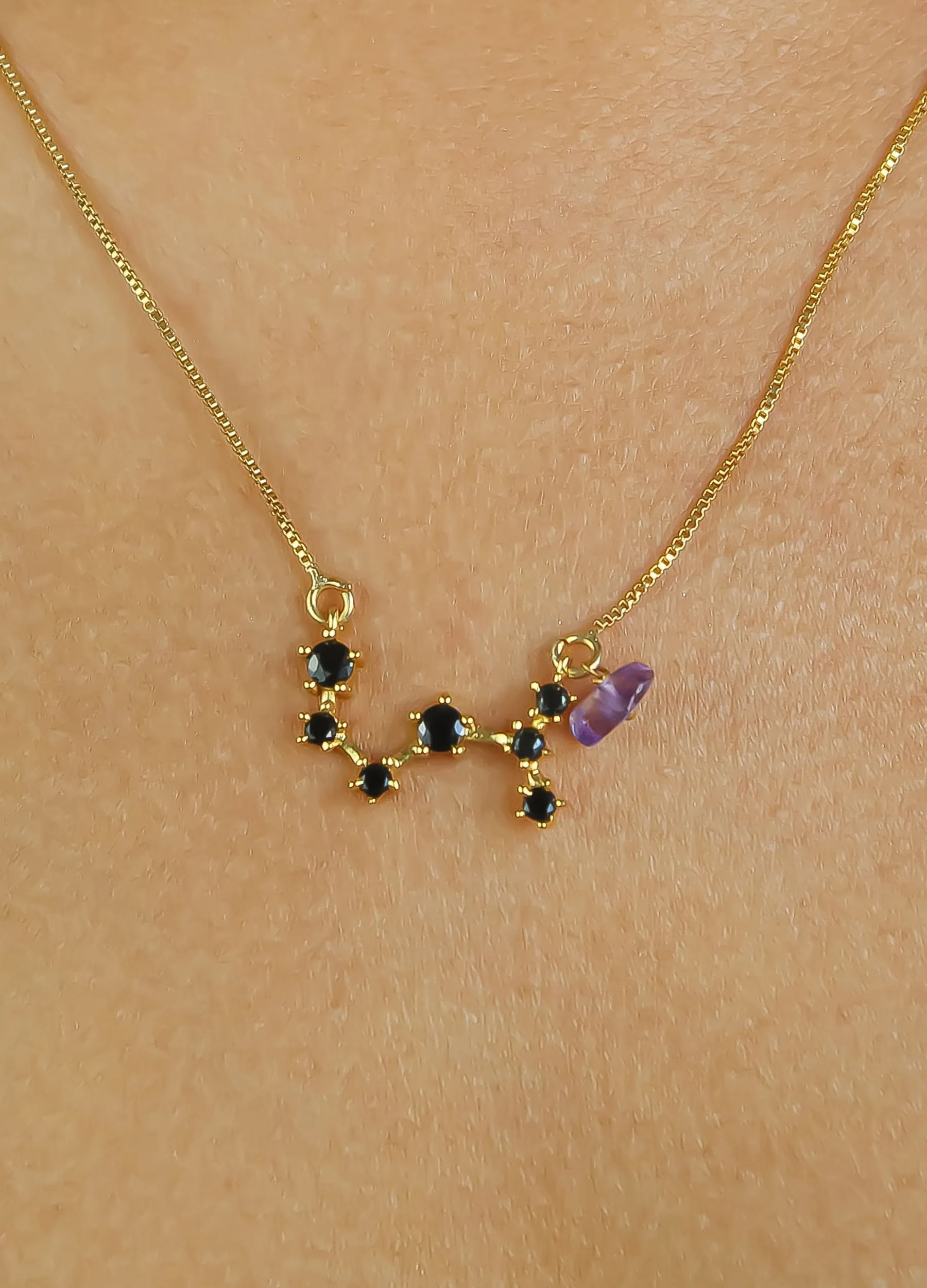 Star Sagittarius Zodiac Necklace