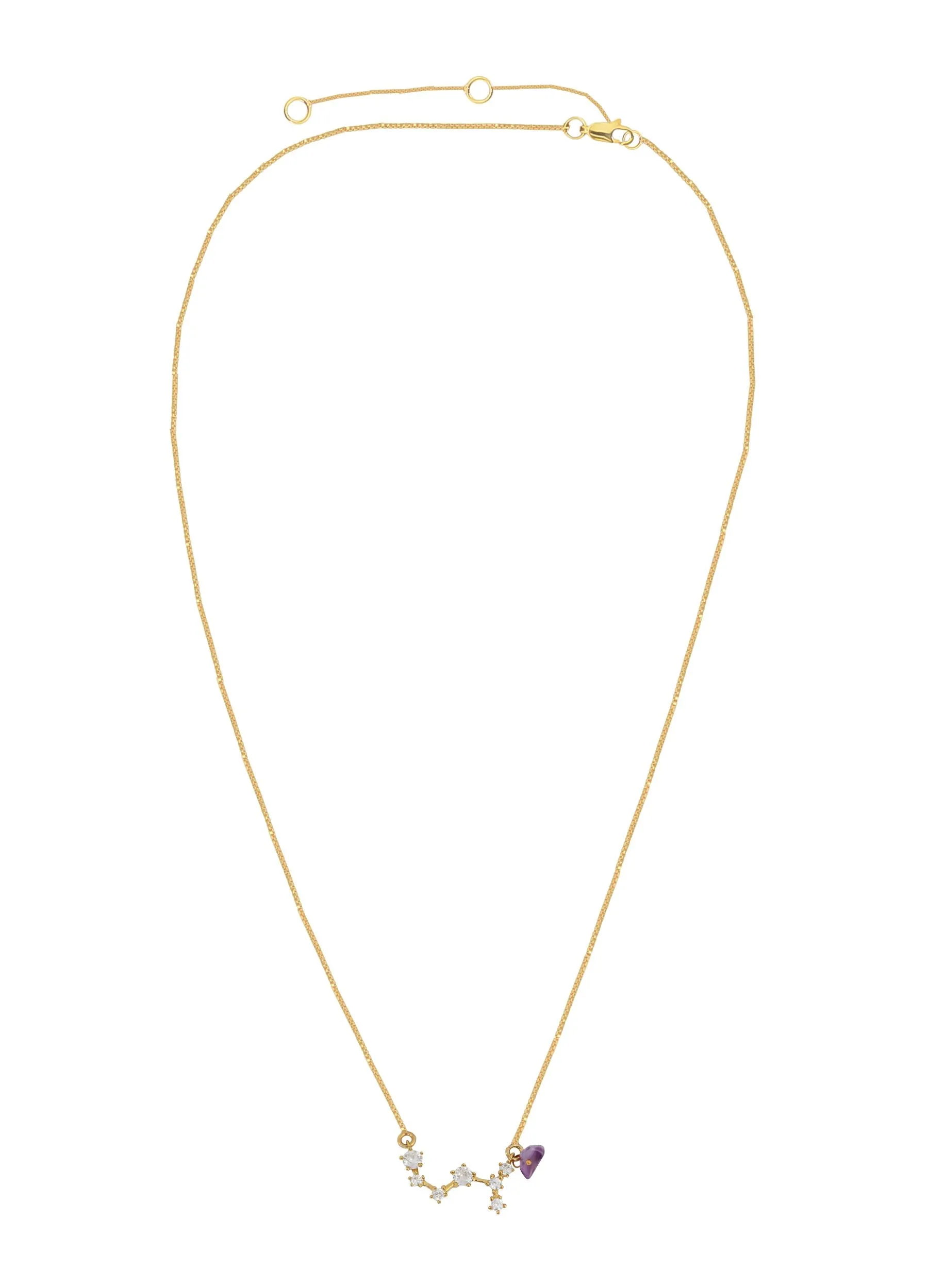 Star Sagittarius Zodiac Necklace