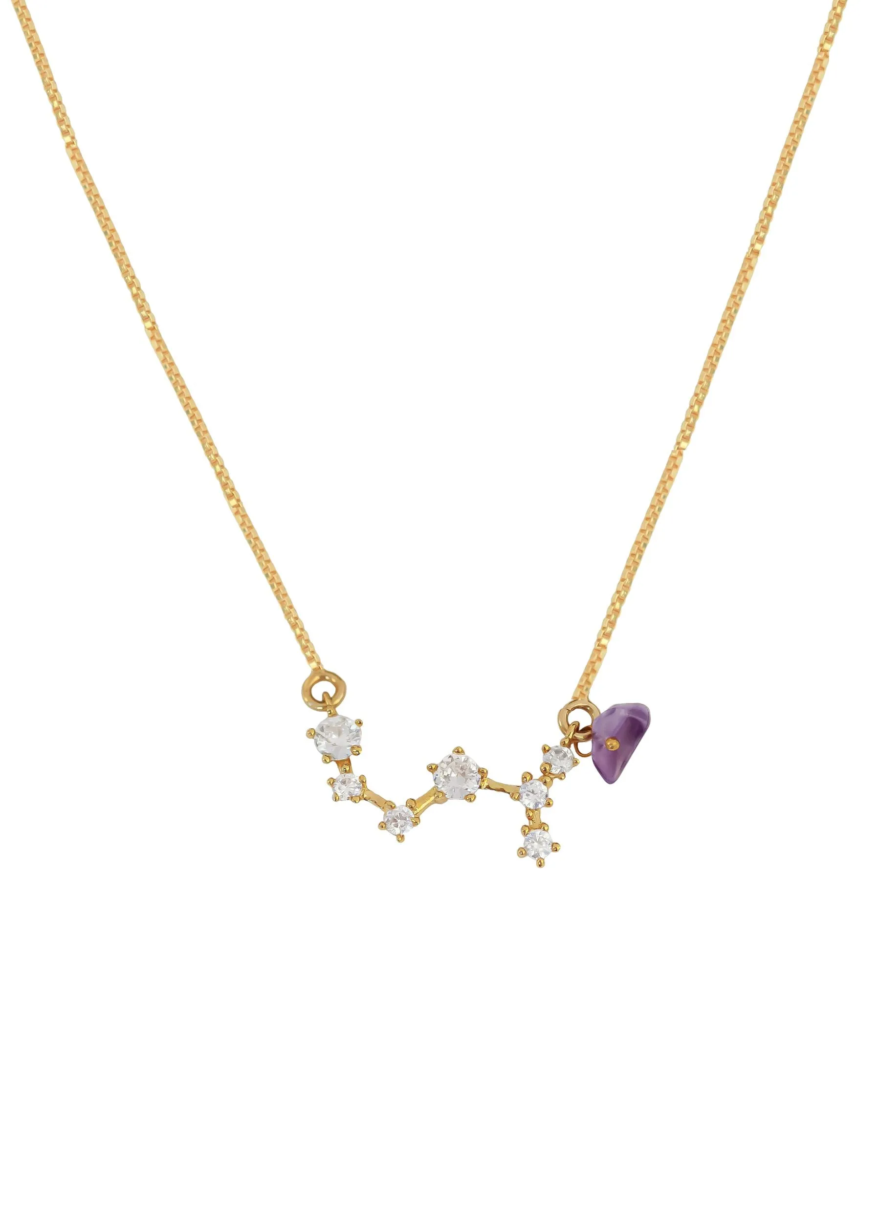 Star Sagittarius Zodiac Necklace