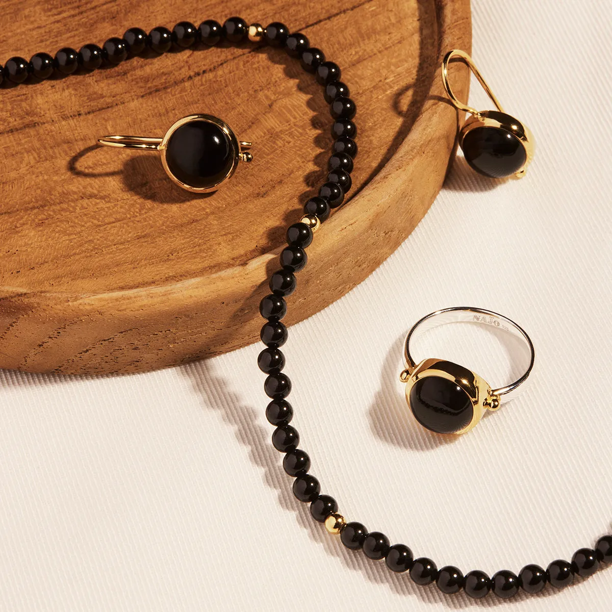 Stargazer Black Onyx Ring
