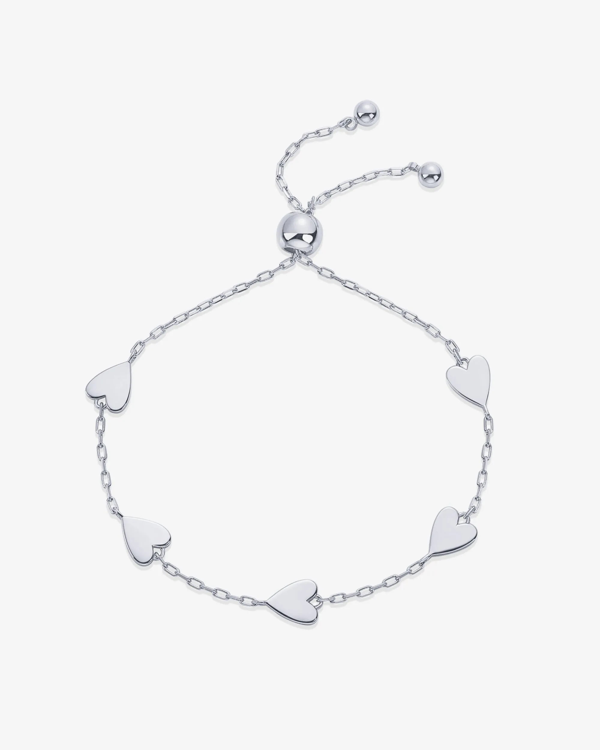 Station Heart Bracelet