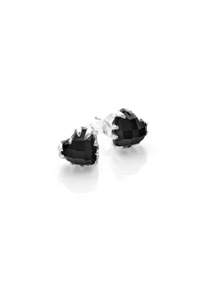 STOLEN GIRFRIENDS CLUB LOVE CLAW ONYX EARRINGS JWL191830