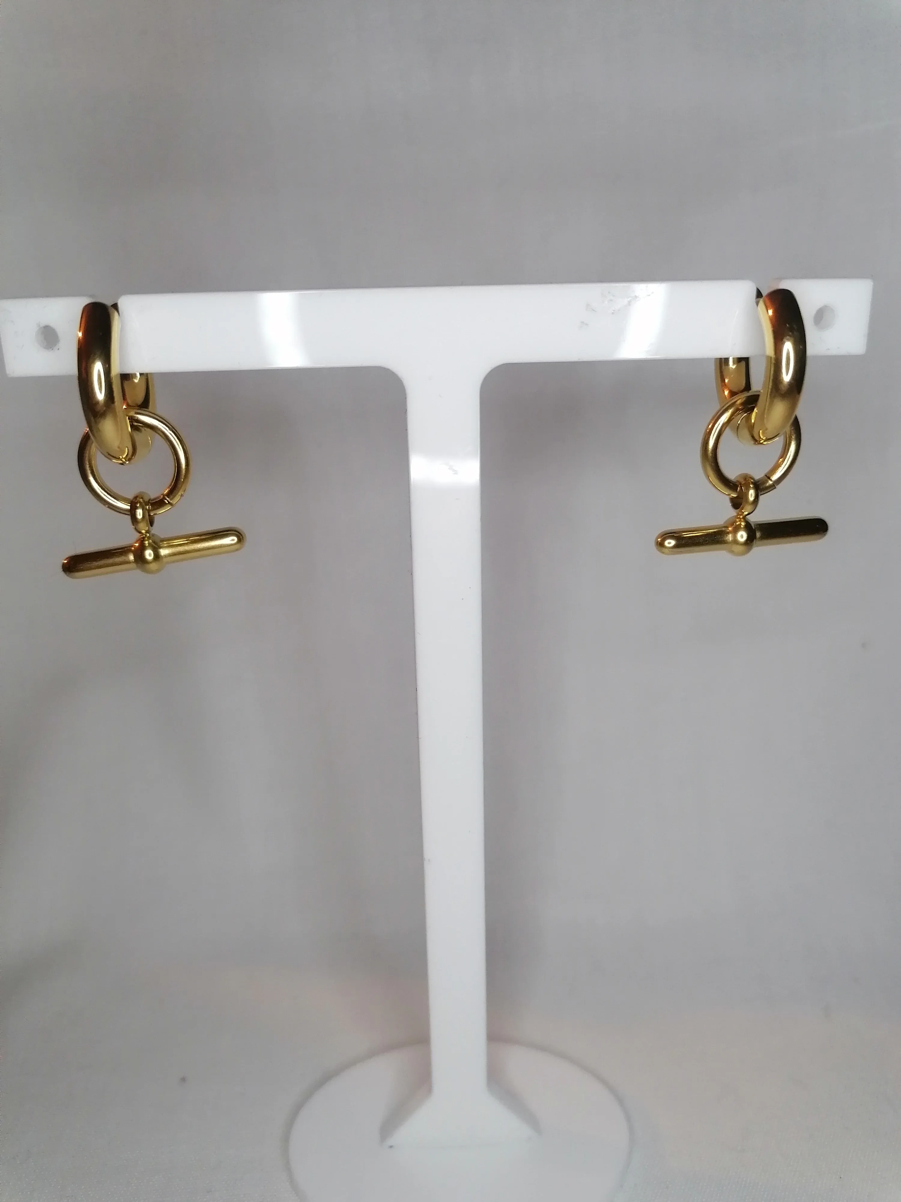 T Bar Earrings