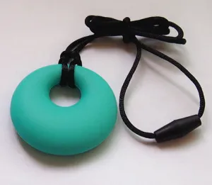 Teething Pendant - Turquoise Ring