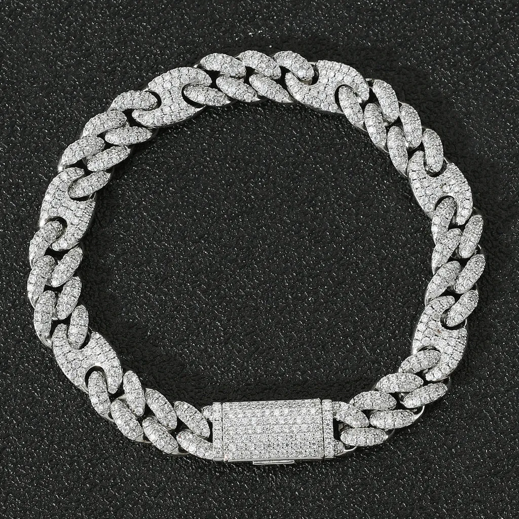 The Rich Icon I® - 10mm Miami Set G Link Bracelet