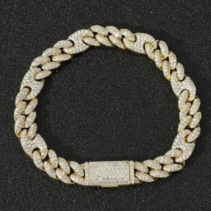The Rich Icon I® - 10mm Miami Set G Link Bracelet