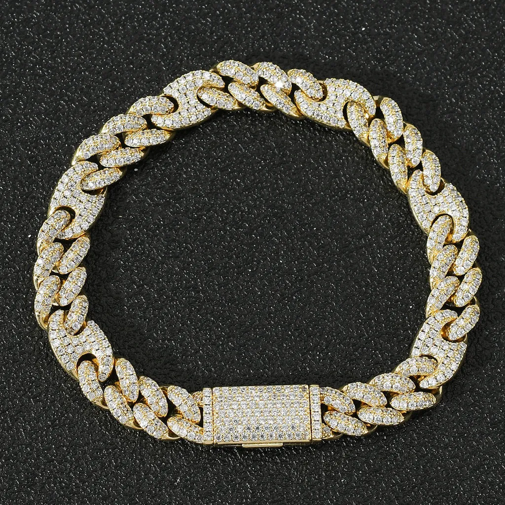The Rich Icon I® - 10mm Miami Set G Link Bracelet