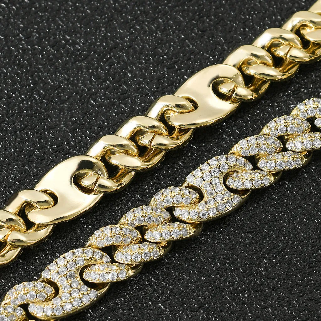 The Rich Icon I® - 10mm Miami Set G Link Bracelet