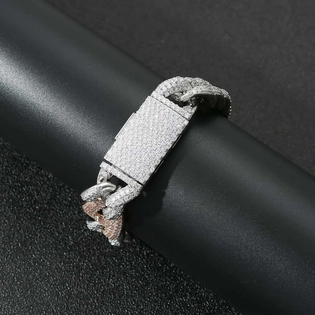 The Rich Icon VI® - 20mm Two-tone G-Link Bracelet