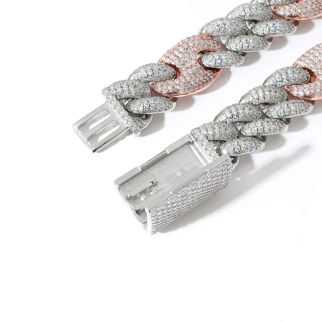 The Rich Icon VI® - 20mm Two-tone G-Link Bracelet