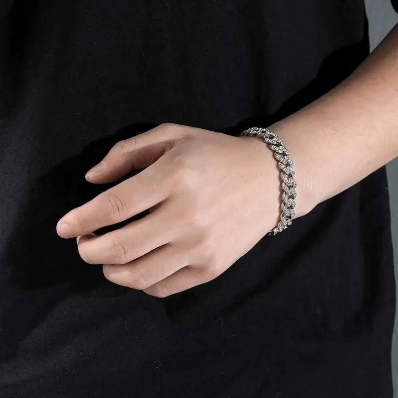 The Shiny Flow II® - 12mm Iced Out Bracelet