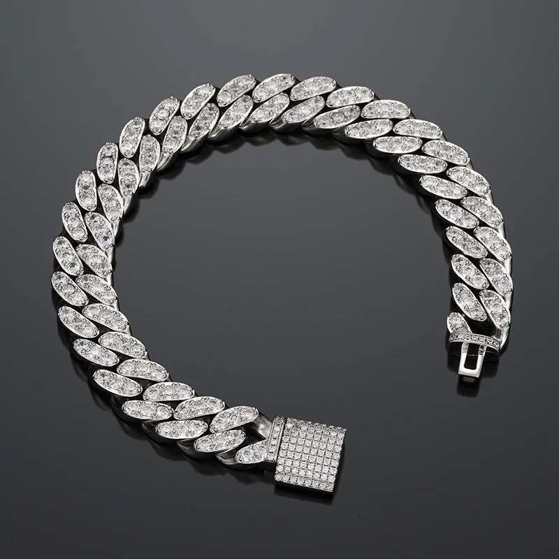The Shiny Flow II® - 12mm Iced Out Bracelet