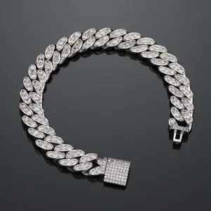 The Shiny Flow II® - 12mm Iced Out Bracelet