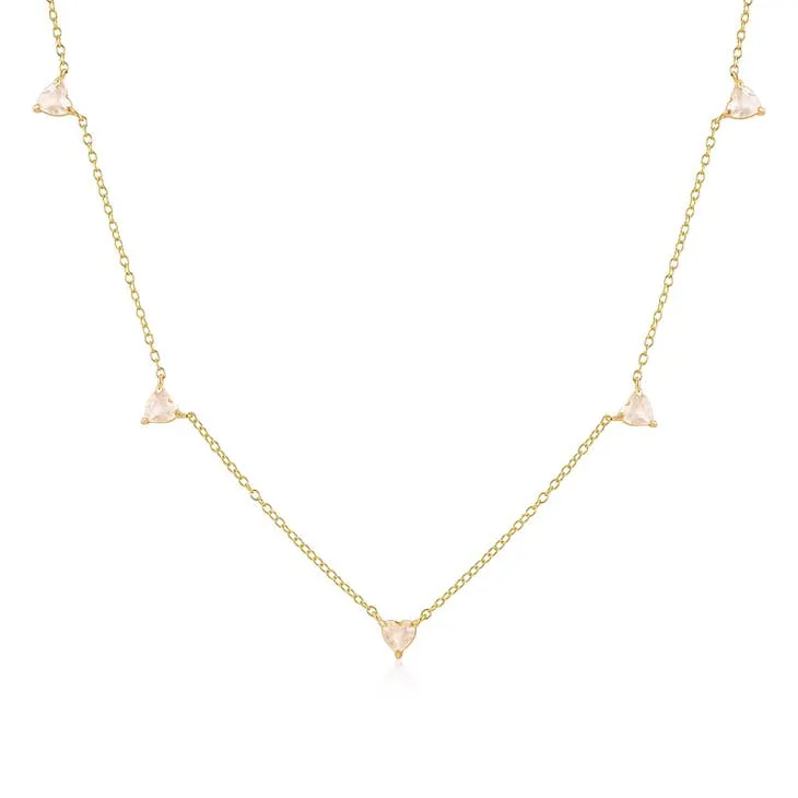Tiny Hearts Necklace