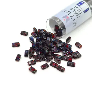 TLH4504 Transparent Garnet Picasso