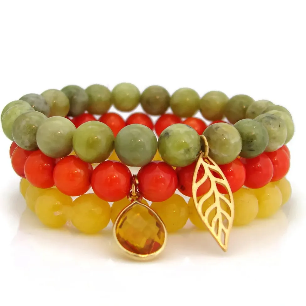 Travel with Me - Travel Jewelry Tulsi Bracelet Stack