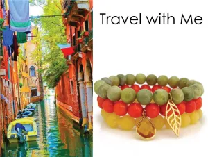 Travel with Me - Travel Jewelry Tulsi Bracelet Stack