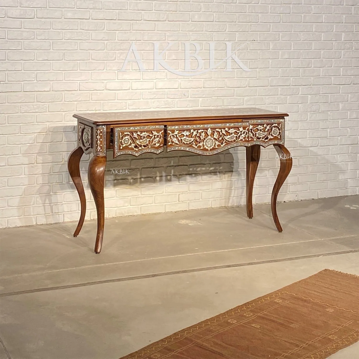 Treasured Abalone & Mother Of Pearl Console