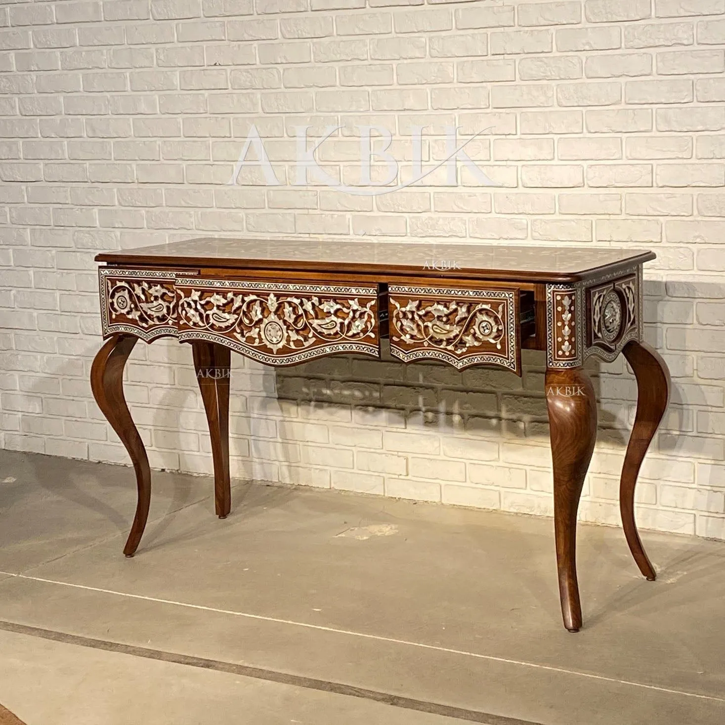 Treasured Abalone & Mother Of Pearl Console